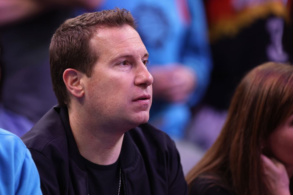 Phoenix Suns owner Mat Ishbia looks on during the first half of the NBA game against the Oklahoma City Thunder at Footprint Center on March 08, 2023 in Phoenix, Arizona.